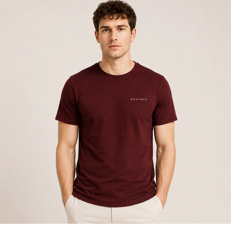 Classic Crew T-Shirt - Maroon
